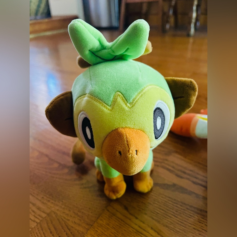 POKEMON 2022 Grookey Plush 8" /Nintendo/Creatures/Game Freak